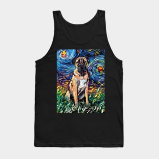 Bull Mastiff Starry Night Tank Top